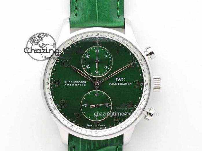 MIROTIME 0203 Portuguese Real PR IW500106 ZF 1:1 Best Edition Grey Dial On Black Leather Strap A52010 V Versatile 7306